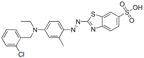 CAS#: 65072-41-5， 2-[[4-[[(2-Chlorobenzyl)]Ethylamino]-O-Tolyl]Azo]Benzothiazole-6-Sulphonic Acid