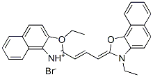 CAS#: 65087-24-3， 3-Ethyl-2-[3-(3-Ethylnaphth[2,1-d]Oxazol-2(3H)-Ylidene)Propenyl]Naphth[1,2-d]Oxazolium Bromide