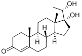 CAS 登录号：652-69-7， 17alpha,20alpha-二羟基-4-孕烯-3-酮