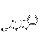 CAS#: 65490-70-2， 2-[(Dimethyl-lambda<sup>4</sup>-sulfanylidene)amino]-1,3-benzothiazole
