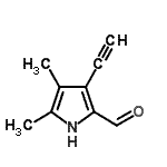 CAS#: 65613-23-2， 3-Ethynyl-4,5-dimethyl-1H-pyrrole-2-carbaldehyde
