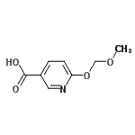 CAS#: 657407-82-4， 6-(Methoxymethoxy)nicotinic acid