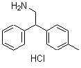 CAS#: 6582-22-5， 4-Methyl-beta-Phenyl-Benzeneethanamine Hydrochloride (1:1)
