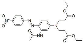 CAS#: 65954-87-2， Ethyl N-[3-(Acetylamino)-4-[(4-Nitrophenyl)Azo]Phenyl]-N-(3-Ethoxy-3-Oxopropyl)-beta-Alaninate