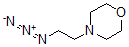 结构式 CAS# 660395-39-1, 4-(2-叠氮基乙基)-吗啉
