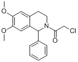 CAS#: 66040-35-5， 2-Chloro-1-(6,7-Dimethoxy-1-Phenyl-3,4-Dihydro-1H-Isoquinolin-2-Yl)-Ethanone
