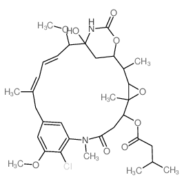CAS#: 66547-10-2， O3-De2-(Acetylmethylamino)-1-Oxopropyl-O3-(3-Methyl-1-Oxobutyl)-Maytansine