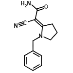CAS#: 66751-29-9， (2E)-2-(1-Benzyl-2-pyrrolidinylidene)-2-cyanoacetamide