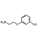 结构式 CAS# 669091-98-9, 3-(2-氨基乙氧基)苯酚