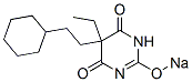 CAS 登录号：66940-53-2， 5-(2-环己基乙基)-5-乙基-2-钠氧基-4,6(1H,5H)-嘧啶二酮