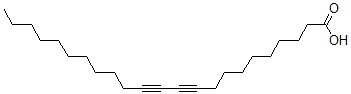 结构式 CAS# 66990-30-5, 10,12-二十三碳二炔酸