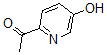 结构式 CAS# 67310-56-9, 1-(5-羟基-2-吡啶基)-乙酮