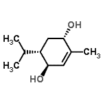 CAS#: 676268-01-2， (1S,4S,5S)-5-Isopropyl-2-methyl-2-cyclohexene-1,4-diol