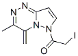 CAS#: 6763-71-9， 4,6-Dihydro-6-(Iodoacetyl)-3-Methyl-4-Methylenepyrazolo[5,1-c][1,2,4]Triazine