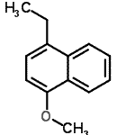 CAS#: 67668-18-2， 1-ethyl-4-methoxy-naphthalene