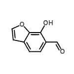 CAS#: 67720-94-9， 7-Hydroxy-1-benzofuran-6-carbaldehyde