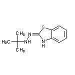 CAS 登录号：677751-60-9， 2-[2-(2-甲基-2-丙基)肼基]-1,3-苯并噻唑