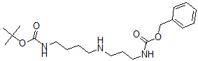 CAS#: 68076-38-0， N(1)-Benzyloxycarbonyl-N(8)-tert-Butoxycarbonylspermidine