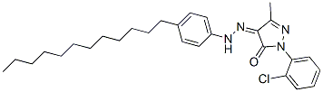 CAS#: 68239-62-3， 1-(2-Chlorophenyl)-3-Methyl-1H-Pyrazole-4,5-Dione 4-[(4-Dodecylphenyl)Hydrazone]
