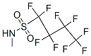 结构式 CAS# 68298-12-4, N-(甲基)九氟丁烷磺酰胺
