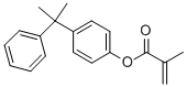 结构式 CAS# 68443-35-6, 4-枯基苯基甲基丙烯酸酯