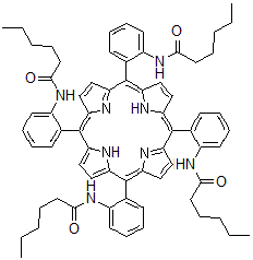 CAS#: 68561-01-3， 3,1-Meso-Tetrakis(2-Hexanamidophenyl)Porphyrin