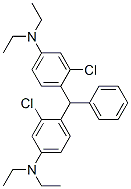 CAS 登录号：68582-41-2， 3-氯-4-[(2-氯-4-二乙基氨基-苯基)-苯基-甲基]-N,N-二乙基-苯胺
