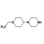 结构式 CAS# 686298-05-5, 1-(1-乙基-4-哌啶基)哌嗪