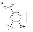 CAS 登录号：68698-64-6， 3,5-二(叔-丁基)-4-羟基苯甲酸钾