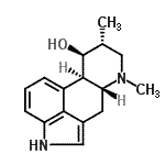 CAS 登录号：6879-93-2， (8alpha,9beta)-6,8-二甲基麦角灵-9-醇