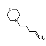 CAS 登录号：68893-07-2， 4-(4-戊烯-1-基)吗啉