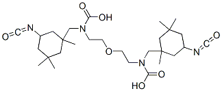 CAS#: 68975-84-8， Oxydiethylene Bis[[(5-Isocyanato-1,3,3-Trimethylcyclohexyl)Methyl]Carbamate]