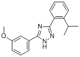 CAS#: 69095-87-0, 3-(O-Cumenyl)-5-(3-Methoxyphenyl)-1H-1,2,4-Triazole