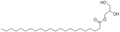 结构式 CAS# 6916-74-1, 2,3-二羟基丙基二十二烷酸酯