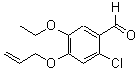 CAS 登录号：692268-01-2， 4-(烯丙氧基)-2-氯-5-乙氧基苯甲醛