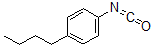 结构式 CAS# 69342-47-8, 1-丁基-4-异氰酸-苯