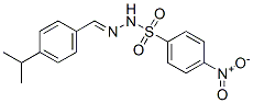 CAS#: 6949-48-0， 4-Nitro-N-[(4-Propan-2-Ylphenyl)Methylideneamino]Benzenesulfonamide