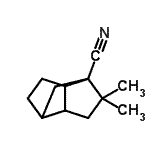 CAS#: 69654-62-2， 9,9-Dimethyltricyclo[4.3.0.0<sup>3,7</sup>]nonane-1-carbonitrile