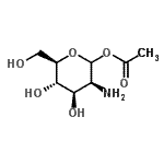 CAS#: 696580-33-3， 1-O-Acetyl-2-amino-2-deoxy-D-mannopyranose