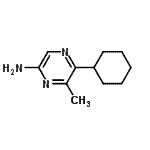 CAS#: 69816-54-2， 5-Cyclohexyl-6-methyl-2-pyrazinamine