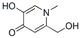 CAS#: 70033-59-9， 5-Hydroxy-2-(Hydroxymethyl)-1-Methyl-4(1H)-Pyridinone 