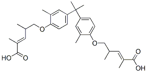 CAS#: 70146-06-4， (1-Methylethylidene)Bis[(2-Methyl-4,1-Phenylene)Oxy(1-Methyl-2,1-Ethanediyl)] Bismethacrylate