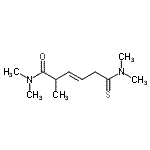 CAS#: 70367-52-1， (3E)-6-(Dimethylamino)-N,N,2-trimethyl-6-thioxo-3-hexenamide