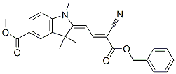 CAS#: 7044-02-2， Methyl 2-[3-Cyano-4-Oxo-4-(Phenylmethoxy)But-2-Enylidene]-2,3-Dihydro-1,3,3-Trimethyl-1H-Indole-5-Carboxylate