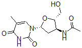 CAS 登录号：70465-85-9， 3'-乙酰氨基-2',3'-二脱氧胸苷