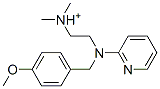 CAS#: 70557-32-3， 2-[(4-Methoxyphenyl)Methyl-Pyridin-2-Yl-Amino]Ethyl-Dimethyl-Azanium