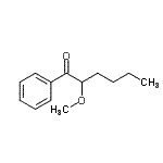 CAS#: 706784-85-2， 2-Methoxy-1-phenyl-1-hexanone