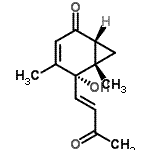 CAS#: 709042-92-2， (1R,5R,6S)-5-Hydroxy-4,6-dimethyl-5-[(1E)-3-oxo-1-buten-1-yl]bicyclo[4.1.0]hept-3-en-2-one