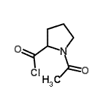 CAS#: 70935-35-2， 1-Acetylprolyl chloride