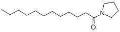 结构式 CAS# 70974-45-7, 1-十二烷酰基吡咯烷